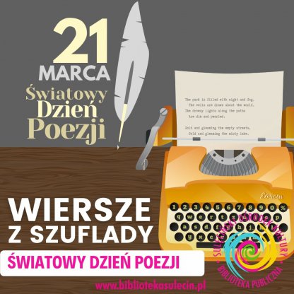 Wiersze z szuflady