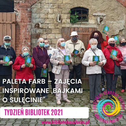Tydzień Bibliotek 2021 - Paleta farb – zajęcia inspirowane „Bajkami o Sulęcinie”