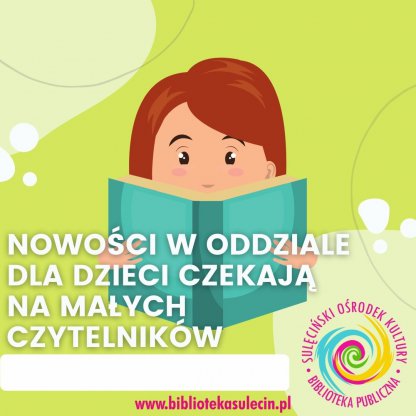 Nowości w Oddziale dla Dzieci czekają na małych czytelników!