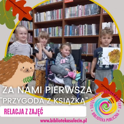 ZA NAMI PIERWSZA "PRZYGODA Z KSIĄŻKĄ"