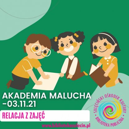 Leśne zajęcia w Akademii Malucha