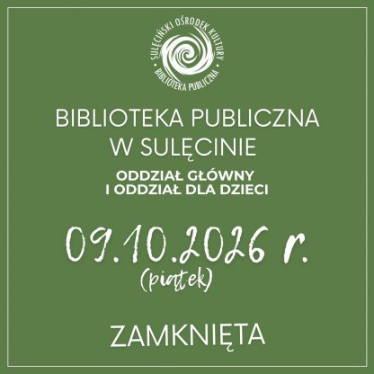 INFORMACJA DLA CZYTELNIKÓW