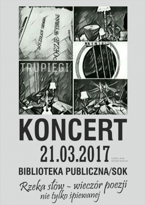 Rzeka słów - wieczór poezji nie tylko śpiewanej