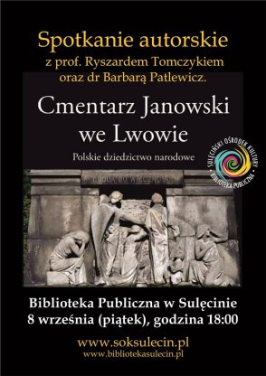 Spotkanie autorskie z prof. Ryszardem Tomczykiem oraz dr Barbarą Patlewicz.