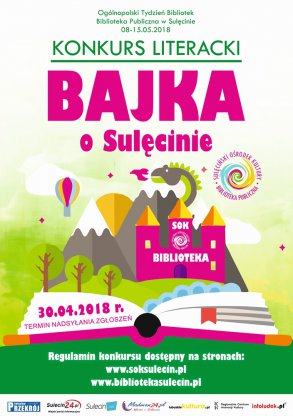 Konkurs literacki: Bajka o Sulęcinie