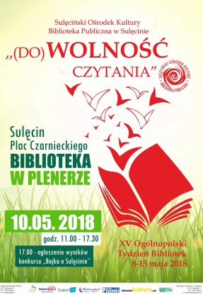 Tydzień Bibliotek 2018: Biblioteka w plenerze