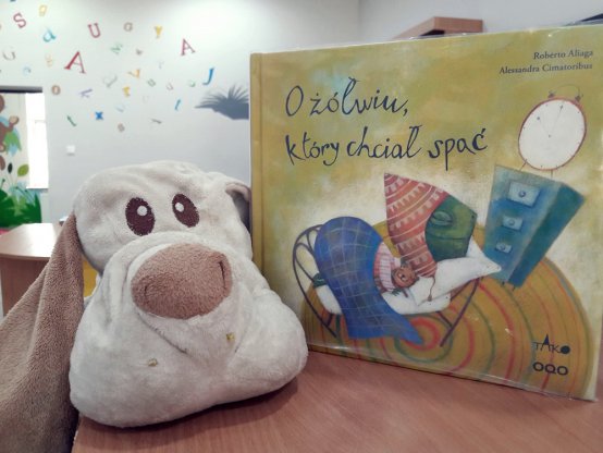 Czytanie na przedszkolnym dywanie - „O żółwiu, który chciał spać”