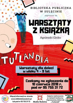 Warsztaty z książką Agnieszki Ginko: Tutlandia