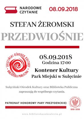Narodowe Czytanie. Stefan Żeromski - Przedwiośnie