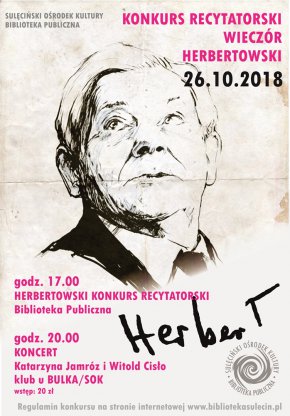 Herbertowski konkurs recytatorski / 26.10.2018 r.