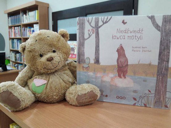 Czytanie na przedszkolnym dywanie - "Niedźwiedź łowca motyli"