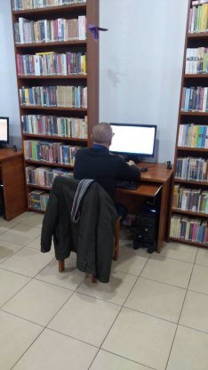 Trwa kurs komputerowy w naszej bibliotece!