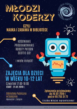 Młodzi Koderzy - czyli kodowanie w bibliotece
