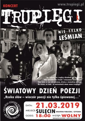 Światowy Dzień Poezji w Sulęcinie - Biblioteka Publiczna w Sulęcinie zaprasza!