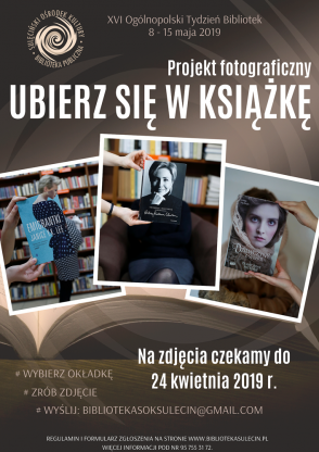 Projekt fotograficzny: Ubierz się w książkę