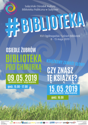 Tydzień Bibliotek 2019 - Filia Żubrów zaprasza!