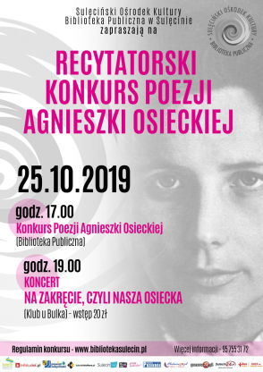 Konkurs Recytatorski Poezji Agnieszki Osieckiej