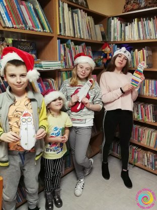 Kalendarze adwentowe w Bibliotece w Ostrowie