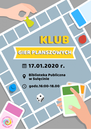 Klub Gier Planszowych - 17.01.2020 r.