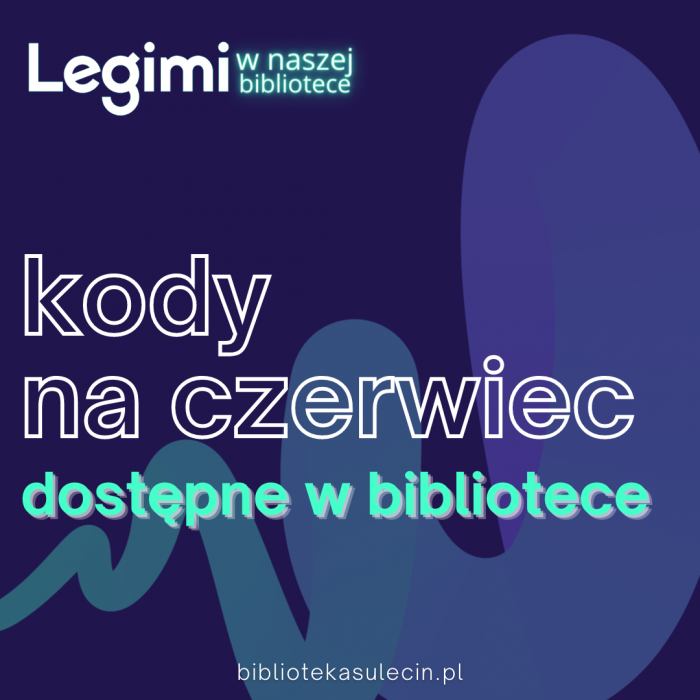 NOWY MIESIĄC=NOWE KODY