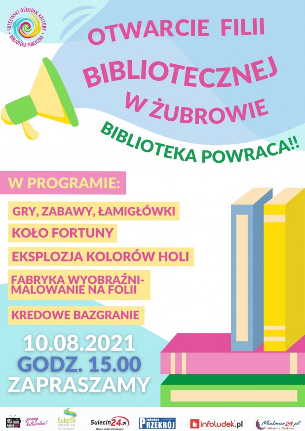 Biblioteka w Żubrowie powraca