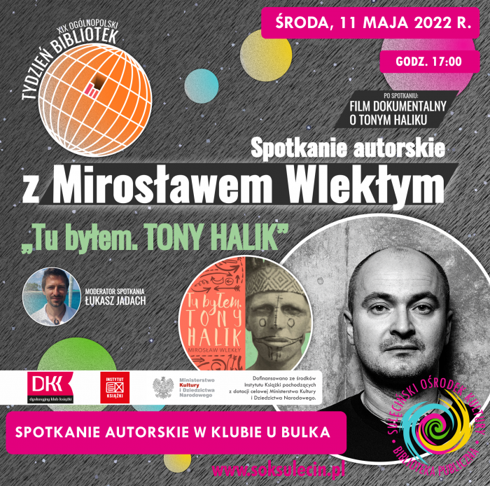 Spotkanie autorskie z Mirosławem Wlekłym