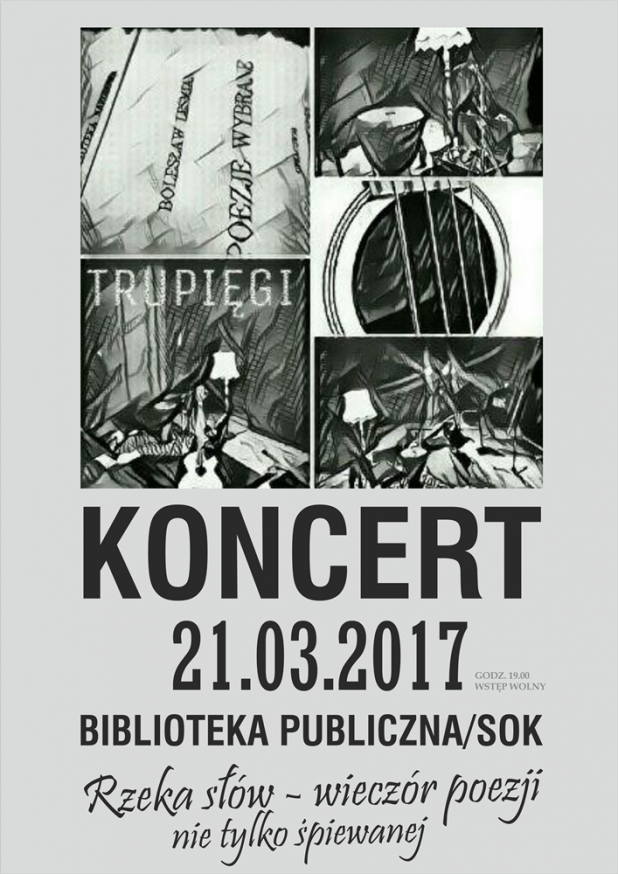 Rzeka słów - wieczór poezji nie tylko śpiewanej