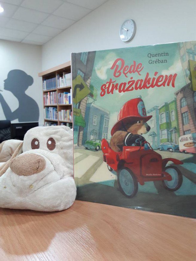 Czytanie na przedszkolnym dywanie - Będę strażakiem!