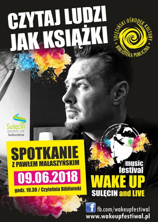 Czytaj ludzi jak książki: Spotkanie z Pawłem Małaszyńskim