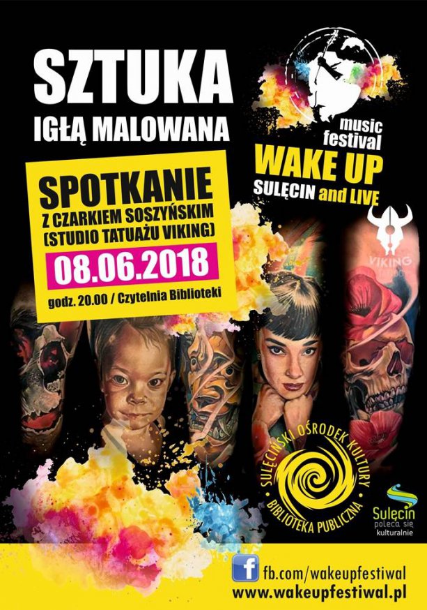 Spotkanie z Czarkiem Soszyńskim - Sztuka igłą malowana