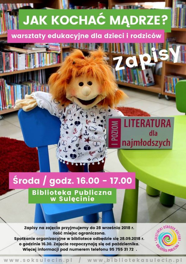 Zapraszamy na warsztaty edukacyjne "Jak kochać mądrze"
