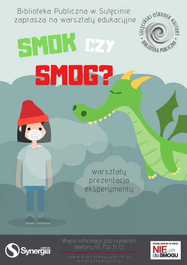 Smok czy smog? Warsztaty czytelniczo-edukacyjne