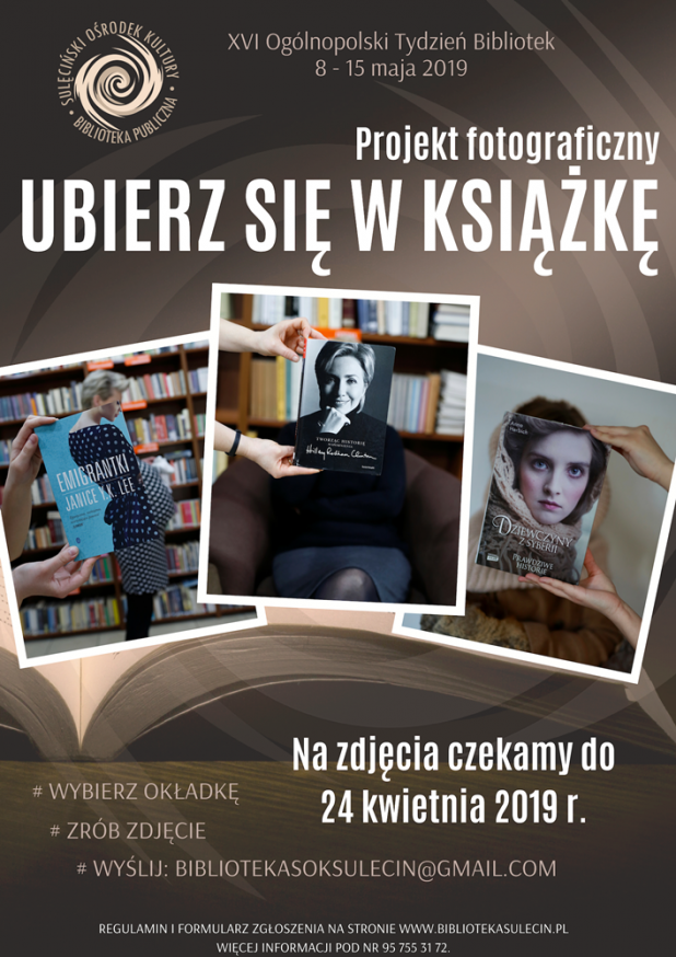 Projekt fotograficzny: Ubierz się w książkę