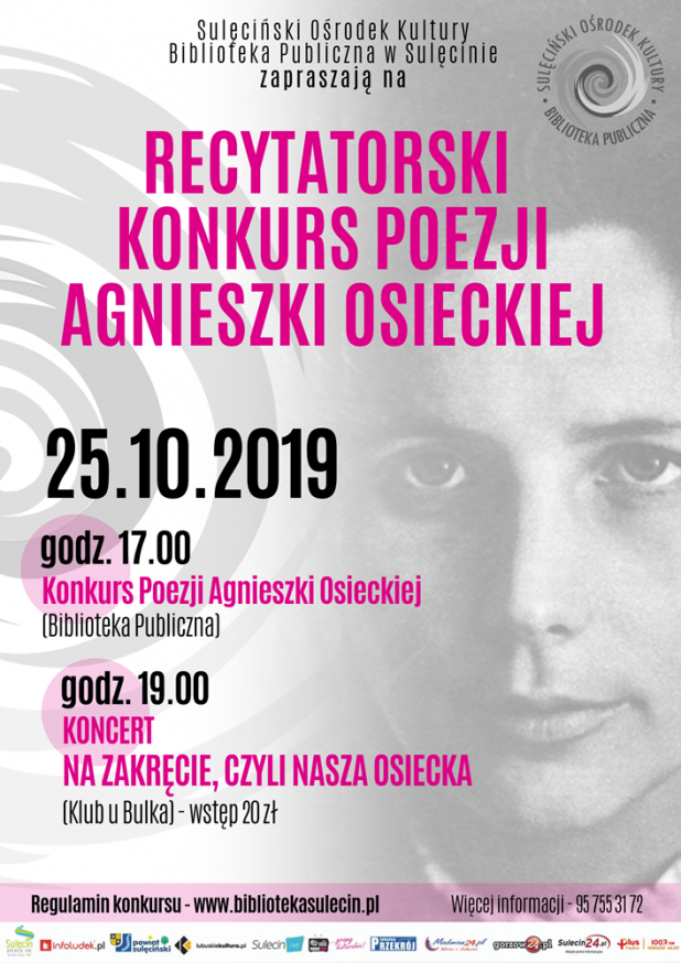 Konkurs Recytatorski Poezji Agnieszki Osieckiej