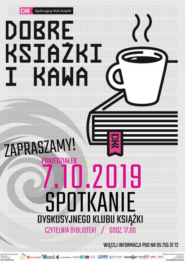 Dyskusyjny Klub Książki zaprasza na październikowe spotkanie!