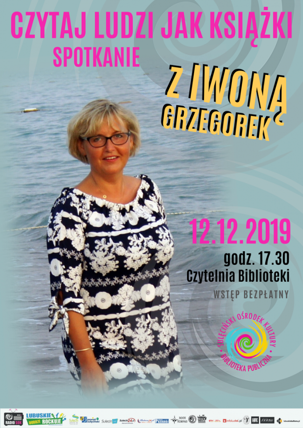 Czytaj ludzi jak książki - spotkanie z Iwoną Grzegorek
