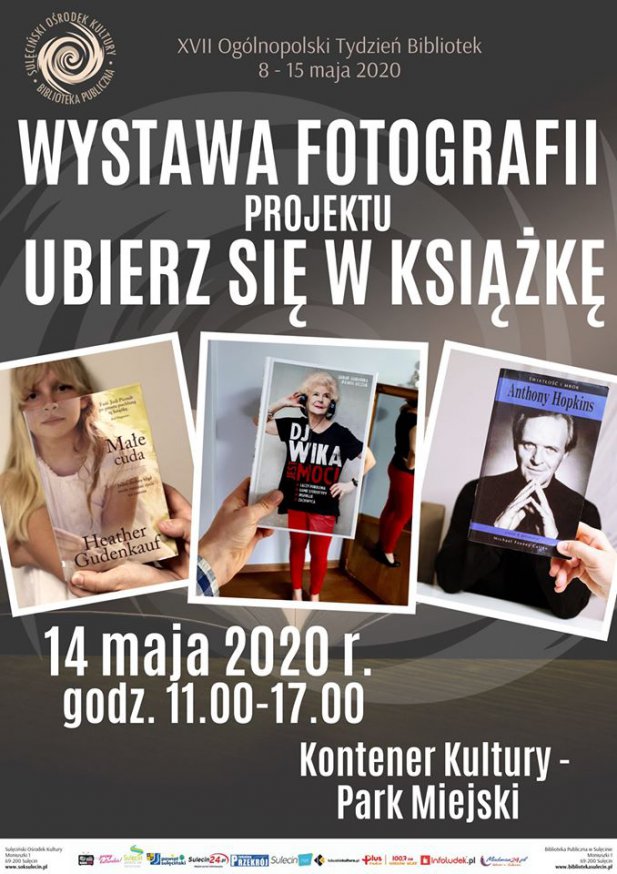 Wystawa fotografii projektu "Ubierz się w książkę" - 14.05.2020 r.