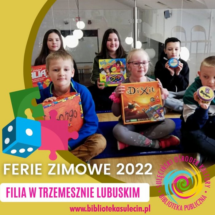 Ferie zimowe 2022 - filia w Trzemesznie