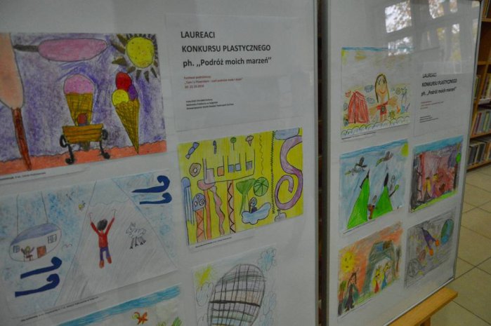 Ogłoszenie wyników konkursu plastycznego "Podróż moich marzeń"