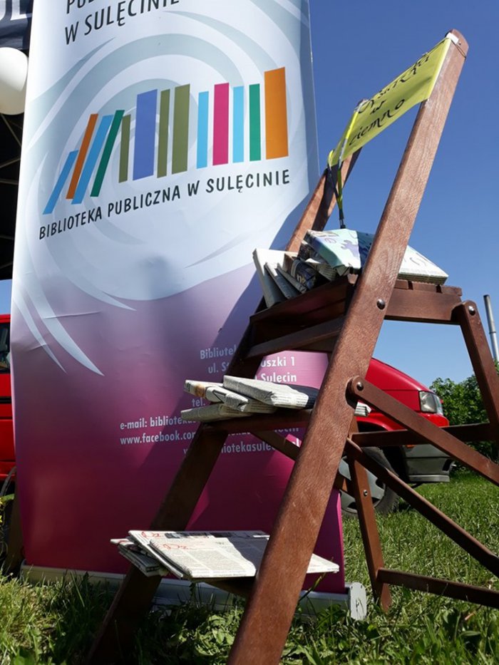Tydzień Bibliotek 2018: Biblioteka w Plenerze - Osiedle Żubrów - relacja z wydarzenia