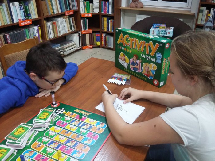 Kolejne spotkanie Klubu Gier Planszowych w naszej bibliotece!