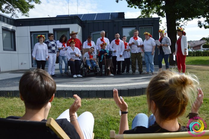 Podsumowanie wakacyjnycyh spotkań z uczestnikami Środowiskowego Domu Samopomocy