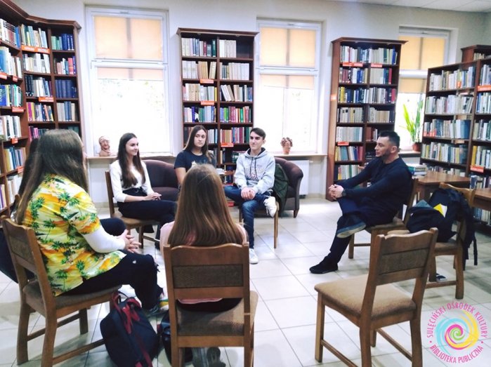 Warsztaty literackie z Pawłem Kaczorowskim