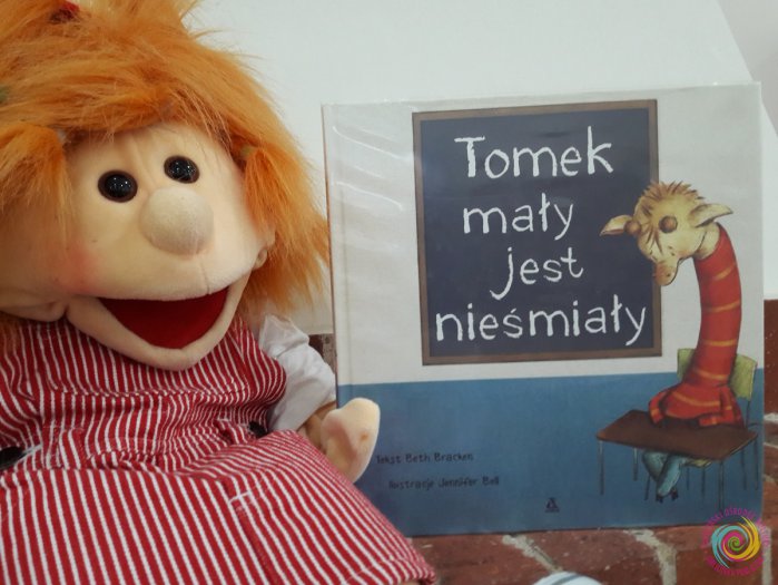 Czytanie na przedszkolnym dywanie - "Tomek mały jest nieśmiały"