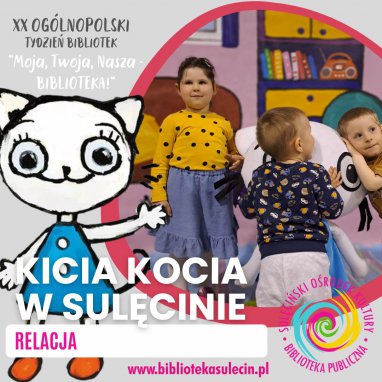 Tydzień Bibliotek 2023 - Kicia Kocia w Sulęcinie