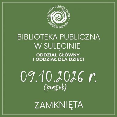 INFORMACJA DLA CZYTELNIKÓW