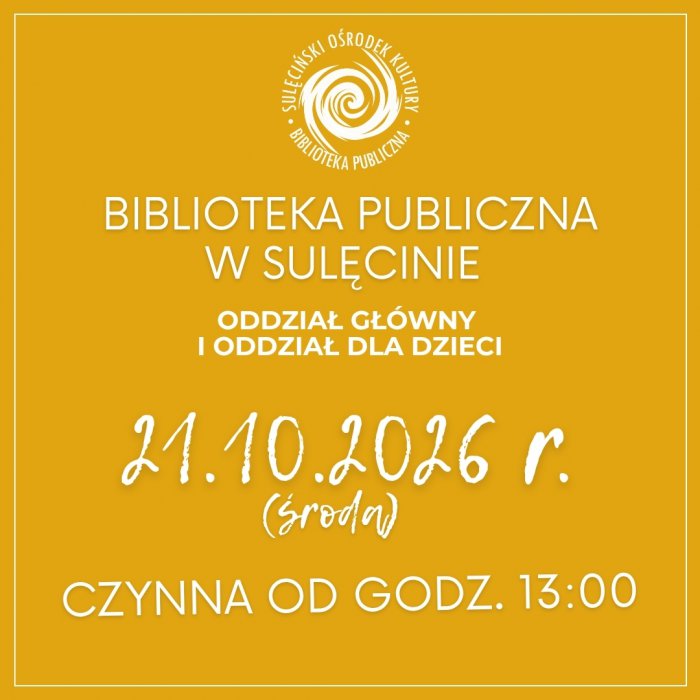 INFORMACJA DLA CZYTELNIKÓW
